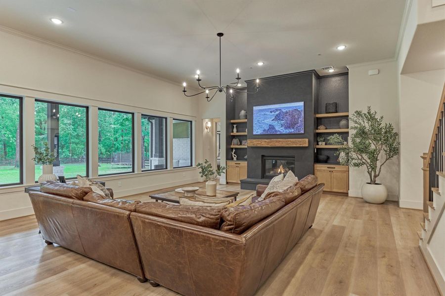 Furnished interior view inside a new home in , Montgomery (Image 15).