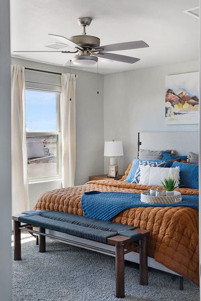 Representative furnished interior of a home built from the Serenity by View Homes in The View at Desert Springs | Thoughtful Collection, El Paso (Image 8).