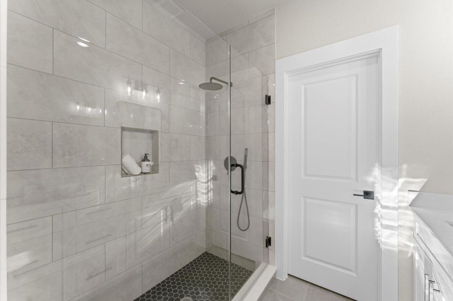 Furnished interior view inside a new home in , Houston (Image 27).