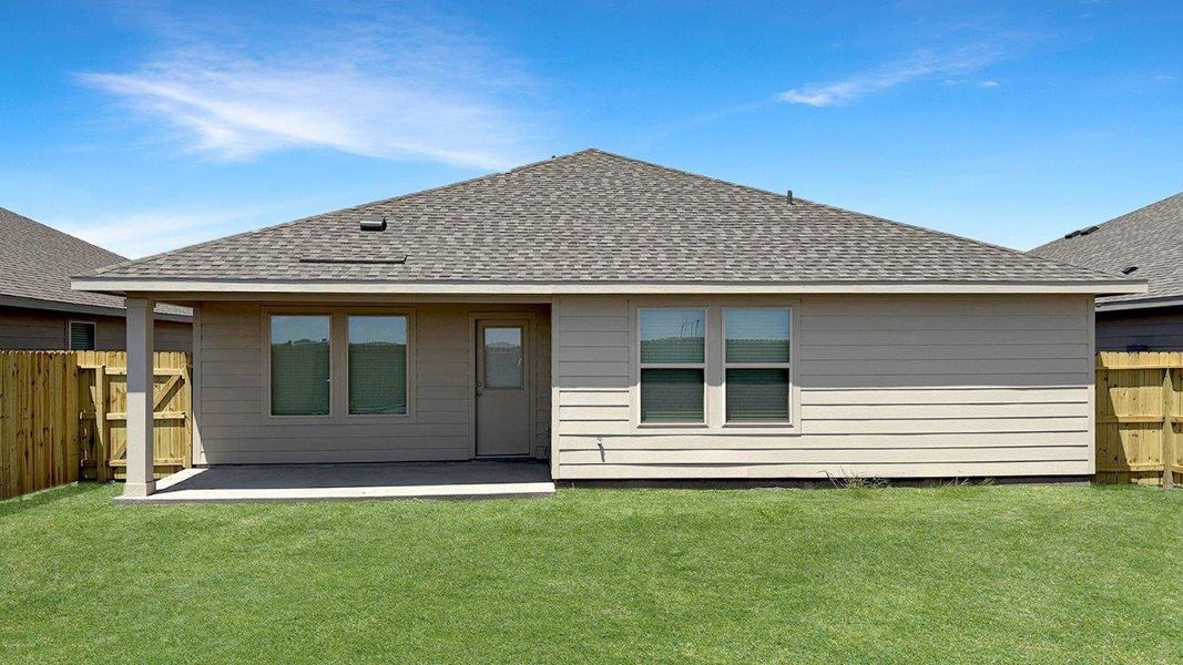 Front exterior of a new home in London Towne, Corpus Christi, TX, highlighting curb appeal (Image 2). Front exterior of a new home in London Towne, Corpus Christi, TX, highlighting curb appeal (Image 2).