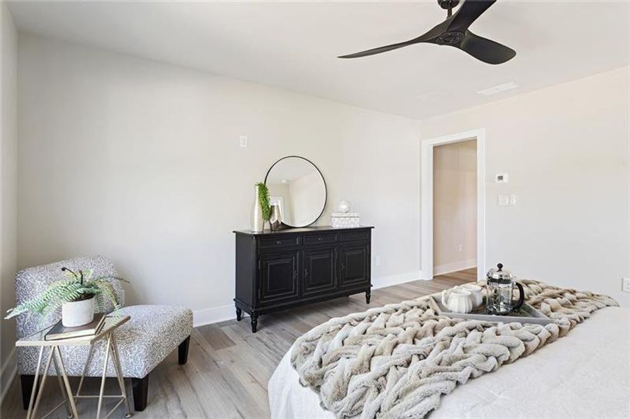 Furnished interior view inside a new home in , Decatur (Image 29).