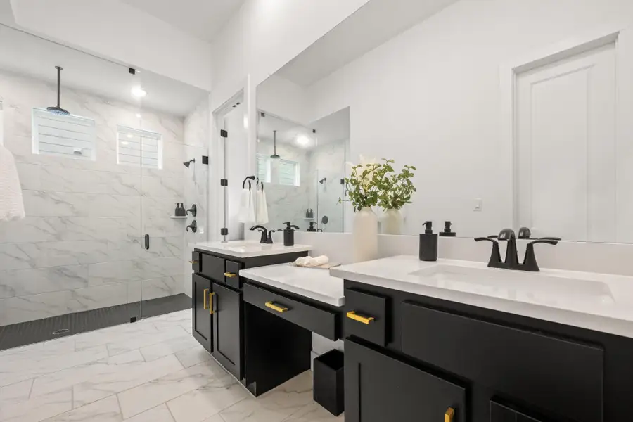 Furnished interior view inside a new home in , Kyle (Image 9).