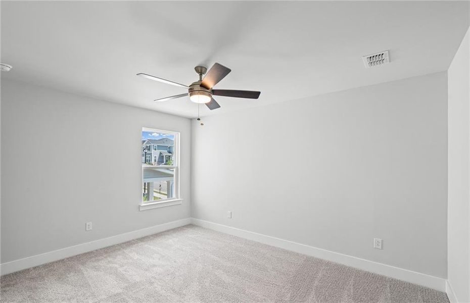 Spacious, unfurnished interior of a new home in Hunters Creek, Flowery Branch (Image 25). Spacious, unfurnished interior of a new home in Hunters Creek, Flowery Branch (Image 25).