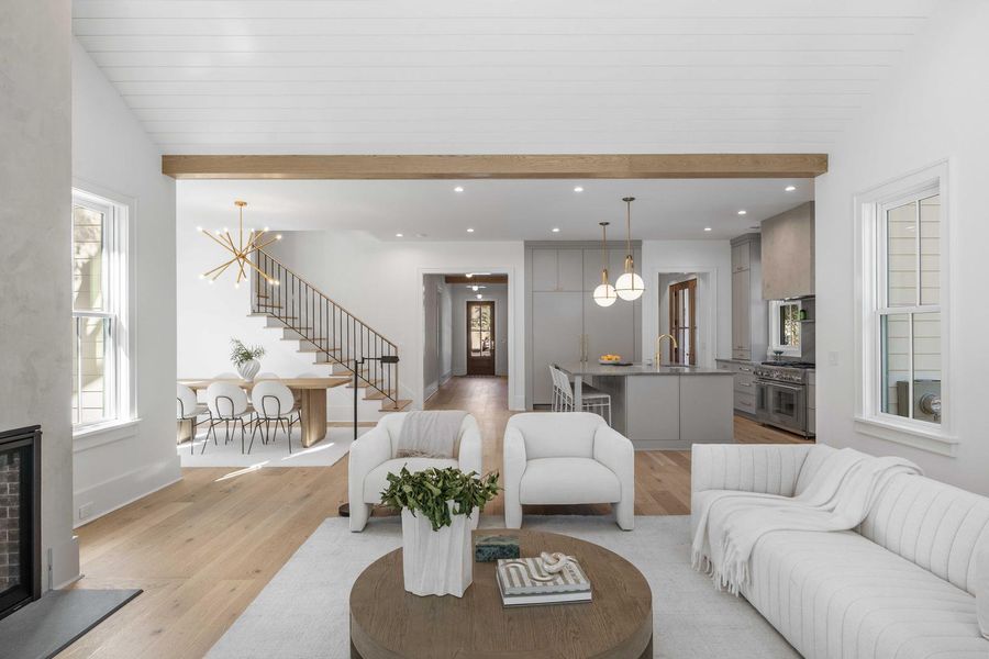 Furnished interior view inside a new home in , Mount Pleasant (Image 14).