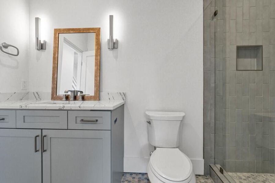 Furnished interior view inside a new home in , Edisto Beach (Image 5).