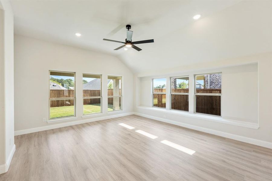 Spacious, unfurnished interior of a new home in Woodstone, Providence Village (Image 24). Spacious, unfurnished interior of a new home in Woodstone, Providence Village (Image 24).