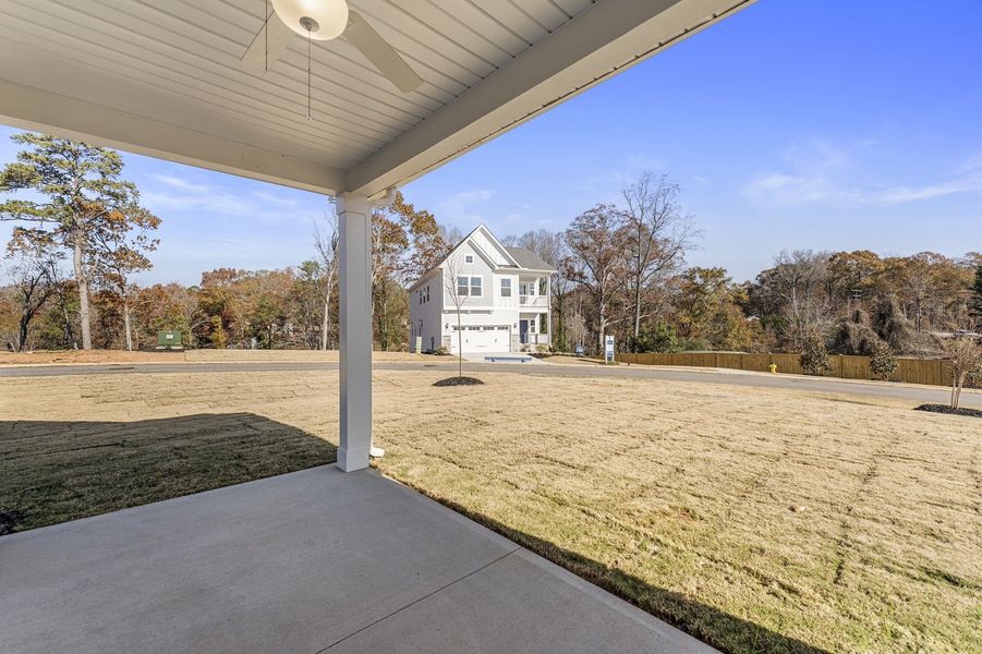 Exterior details and patio area of a home in Lakeside Saluda, Greenville (Image 3). Exterior details and patio area of a home in Lakeside Saluda, Greenville (Image 3).
