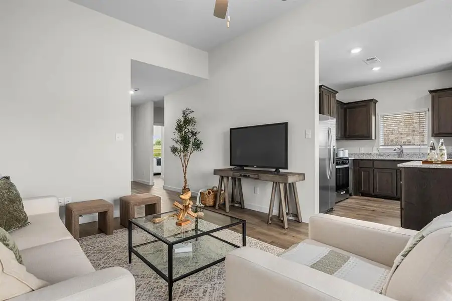 Furnished interior view inside a new home in Vista West, Fort Worth (Image 3).