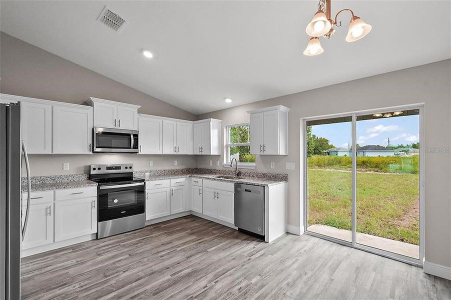 Furnished interior view inside a new home in , Ocala (Image 3).