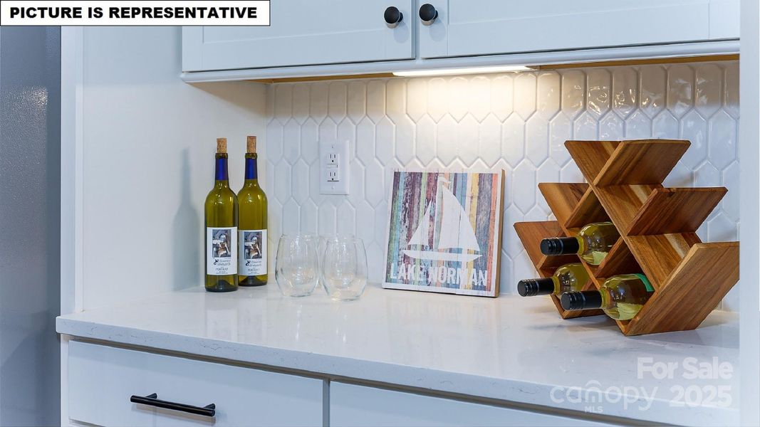 Close-up of interior finishes inside a home in Falls Cove, Troutman (Image 17).