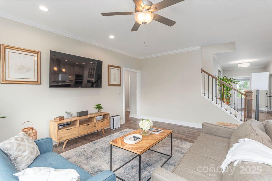 Furnished interior view inside a new home in , Candler (Image 27).