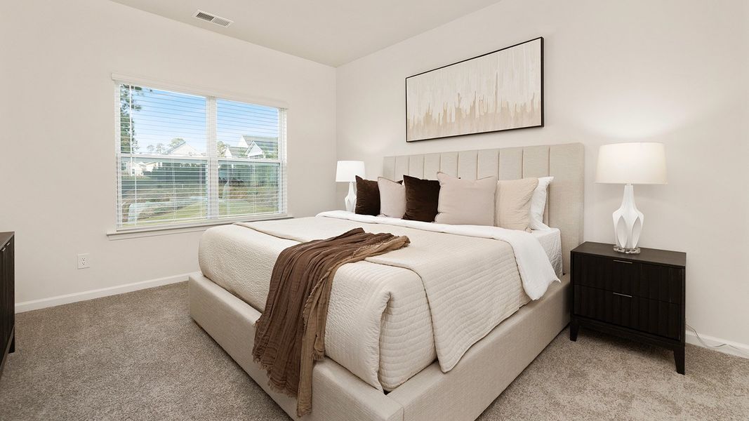 Furnished interior view inside a new home in Valleywood Farms, Waynesville (Image 12).