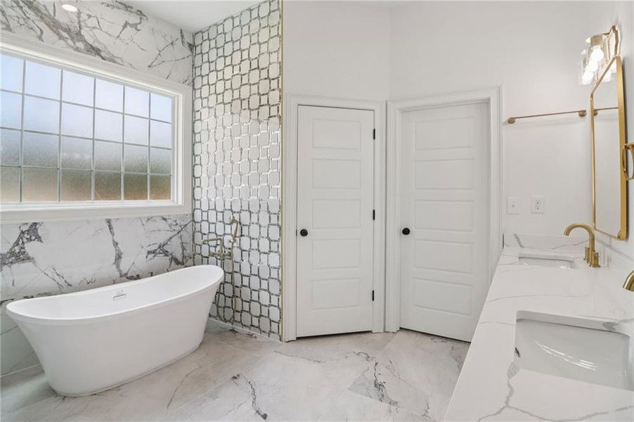 Furnished interior view inside a new home in , Lilburn (Image 18).