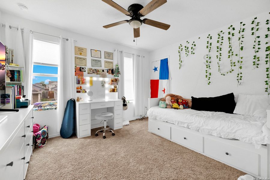 Furnished interior view inside a new home in Morgan Heights, San Antonio (Image 13).