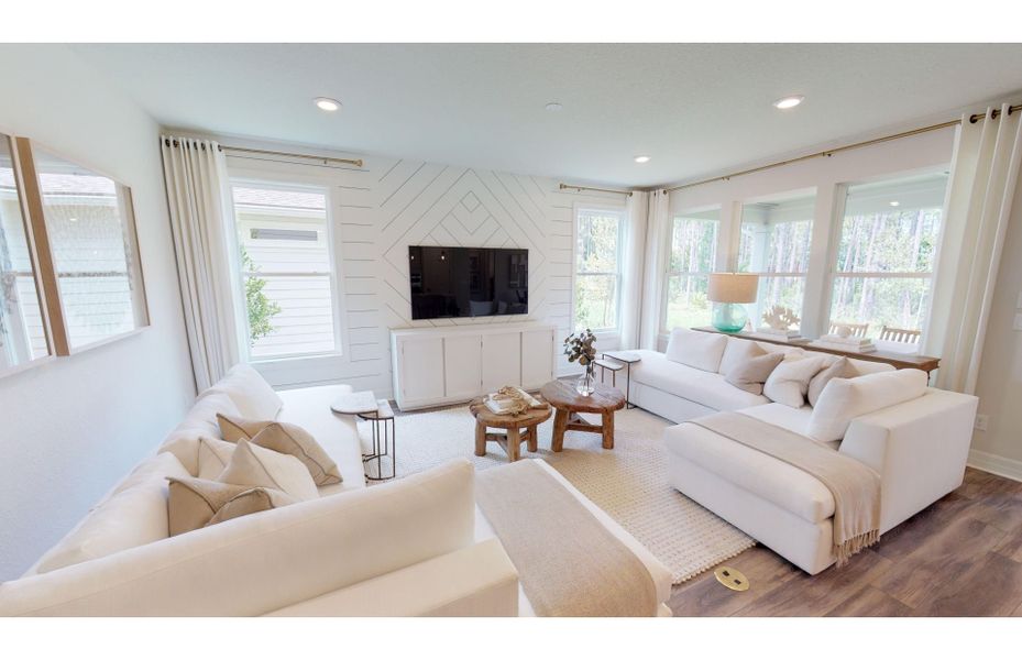 Bright and spacious Gathering Room, perfect for entertaining guests Bright and spacious Gathering Room, perfect for entertaining guests