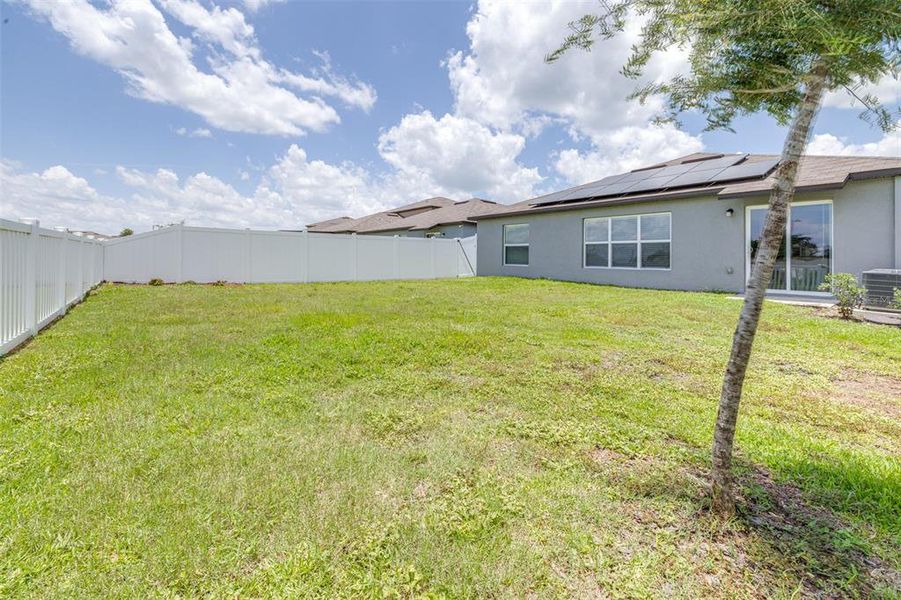Exterior details and patio area of a home in Wind Meadows South, Bartow (Image 24). Exterior details and patio area of a home in Wind Meadows South, Bartow (Image 24).