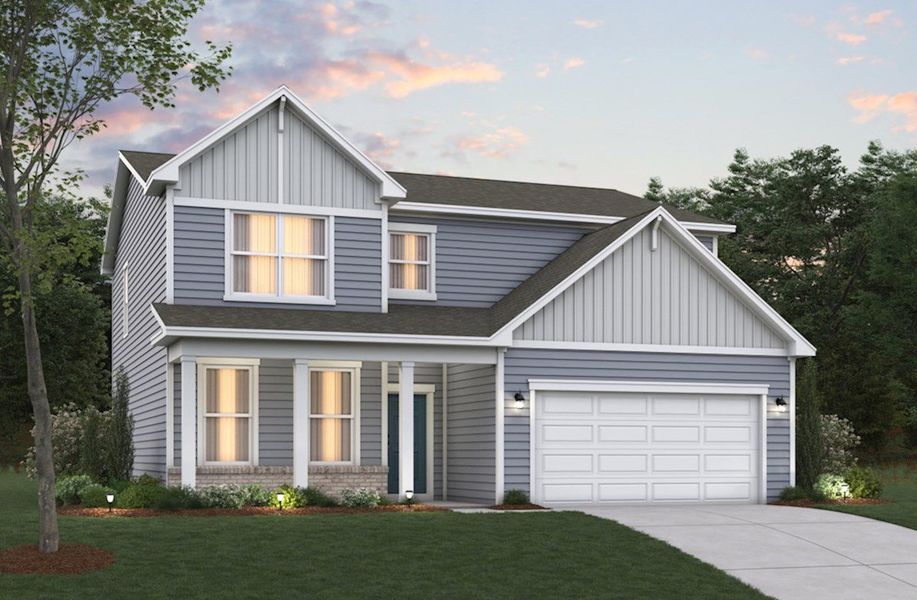 Farmhouse A Elevation