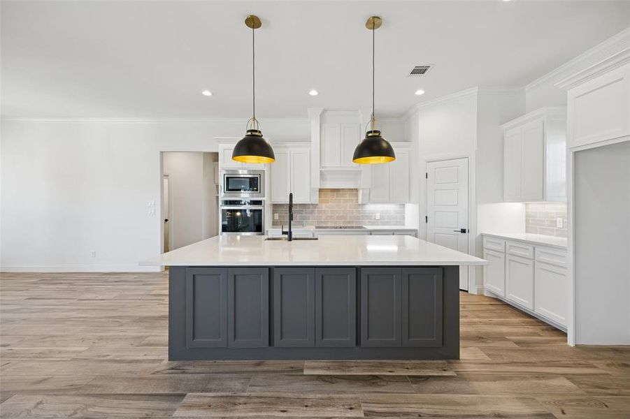 Furnished interior view inside a new home in , Azle (Image 18).