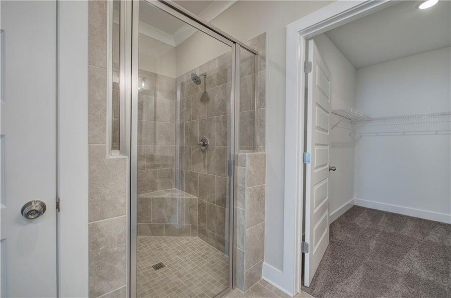 Furnished interior view inside a new home in , Cartersville (Image 34).