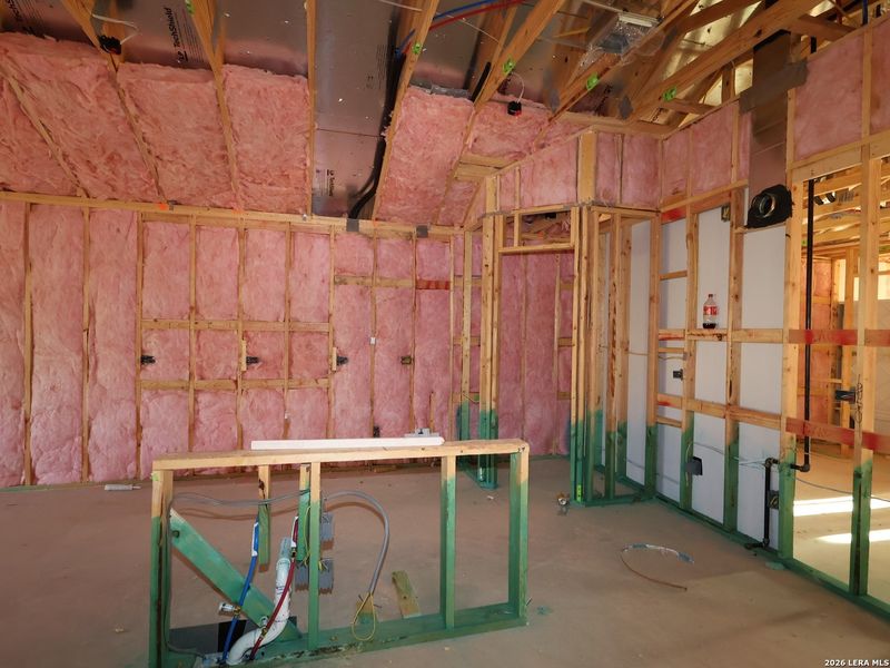 In-progress construction of a new home in Mesquite Ridge, San Antonio, TX (Image 29).