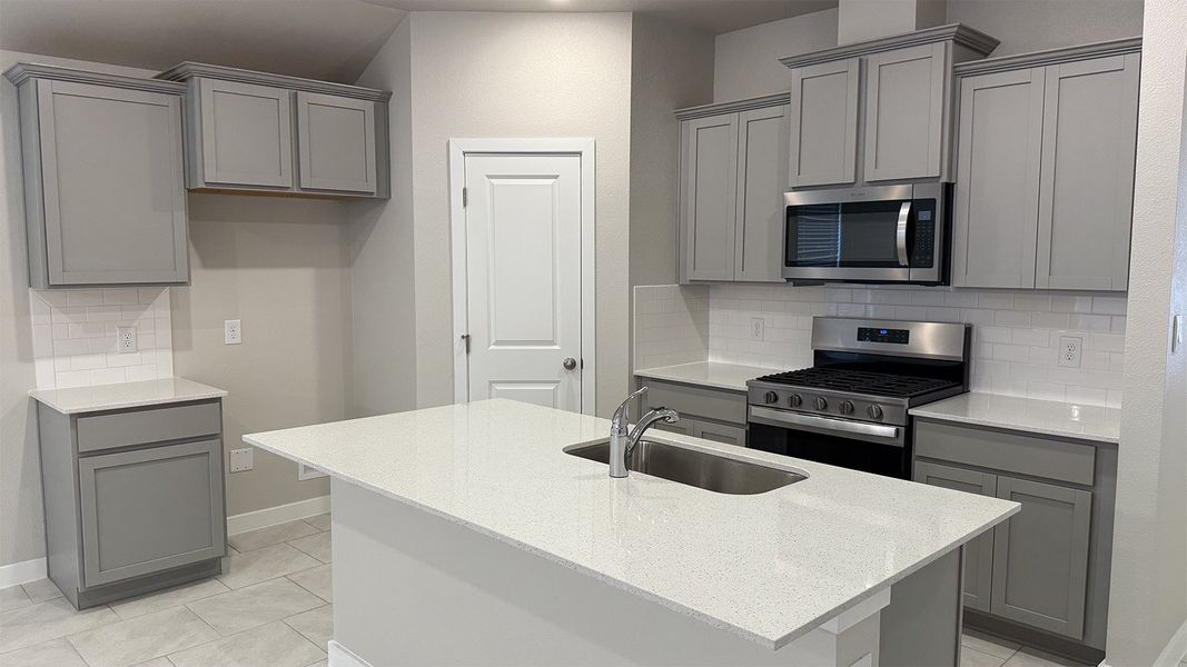 Furnished interior view inside a new home in London Towne, Corpus Christi (Image 4). Furnished interior view inside a new home in London Towne, Corpus Christi (Image 4).