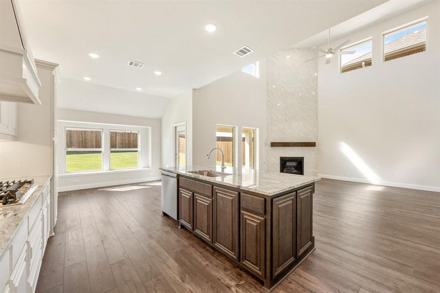 Furnished interior view inside a new home in Hampton Park, Glenn Heights (Image 16). Furnished interior view inside a new home in Hampton Park, Glenn Heights (Image 16).