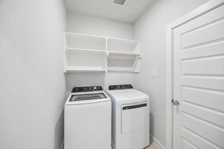 Utility Room in the Mesquite home plan by Trophy Signature Homes – REPRESENTATIVE PHOTO Utility Room in the Mesquite home plan by Trophy Signature Homes – REPRESENTATIVE PHOTO