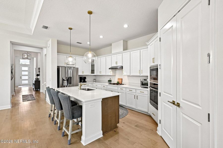Furnished interior view inside a new home in SilverLeaf, St. Augustine (Image 14). Furnished interior view inside a new home in SilverLeaf, St. Augustine (Image 14).