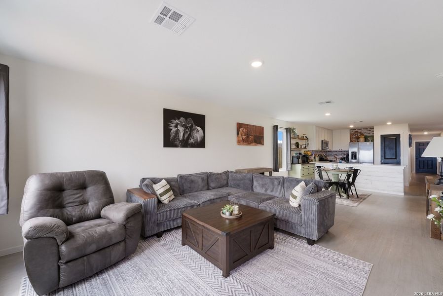 Furnished interior view inside a new home in Spring Grove, Converse (Image 27).