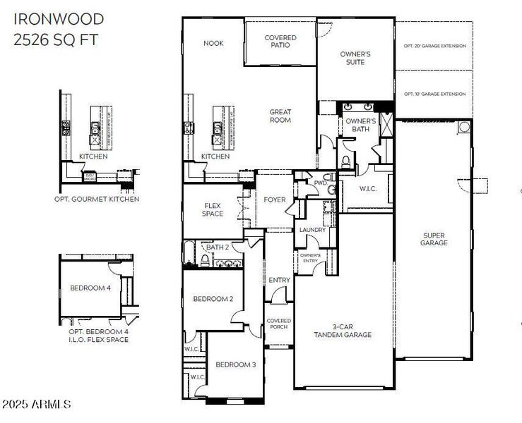 2526SG Floor Plan 2526SG Floor Plan
