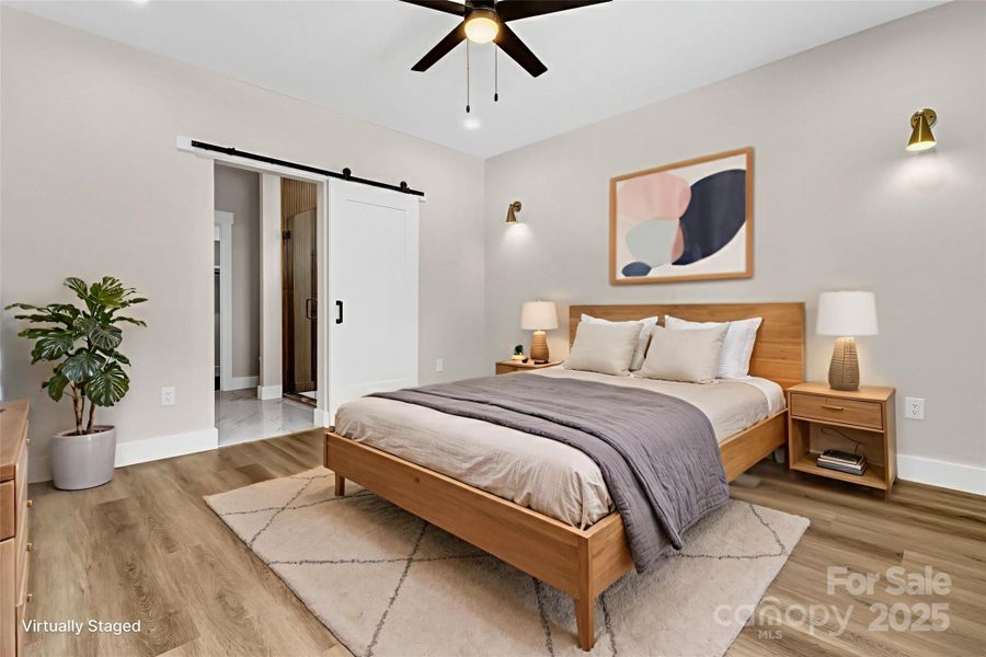 Furnished interior view inside a new home in , Asheville (Image 5).