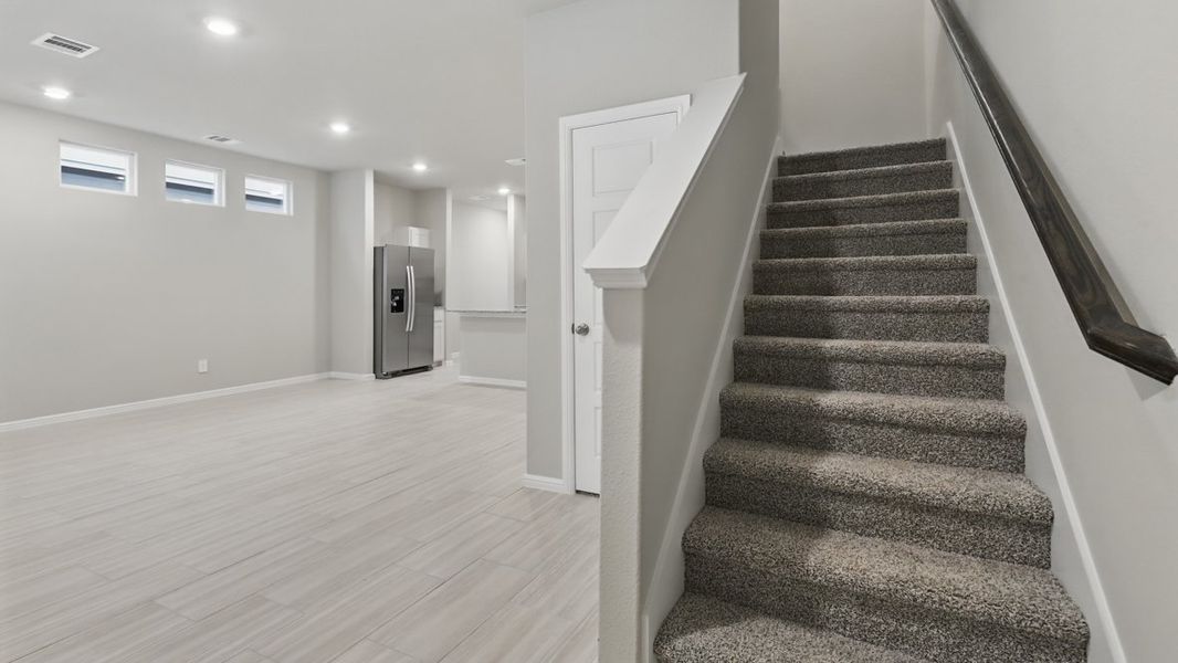 Spacious, unfurnished interior of a new home in Orchard Village, Fort Worth (Image 25). Spacious, unfurnished interior of a new home in Orchard Village, Fort Worth (Image 25).