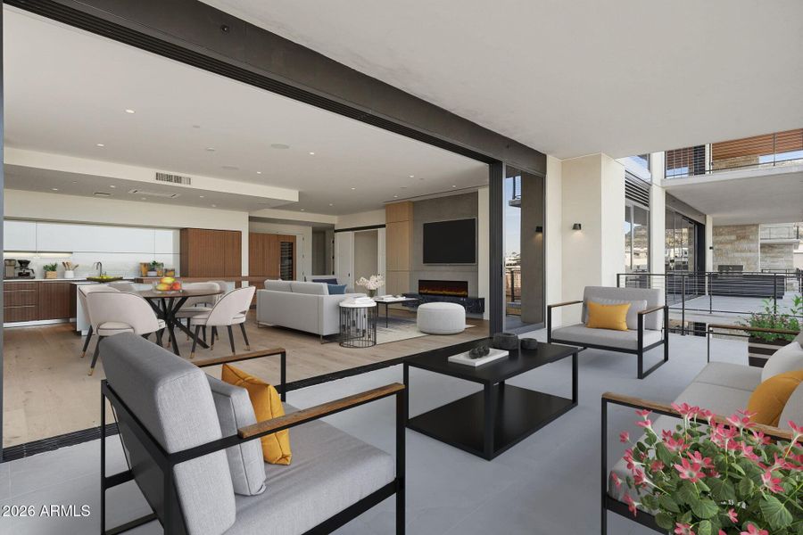 015_Covered Balcony Virtually Staged