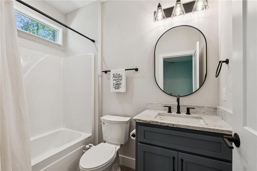 Furnished interior view inside a new home in , Dahlonega (Image 24). Furnished interior view inside a new home in , Dahlonega (Image 24).