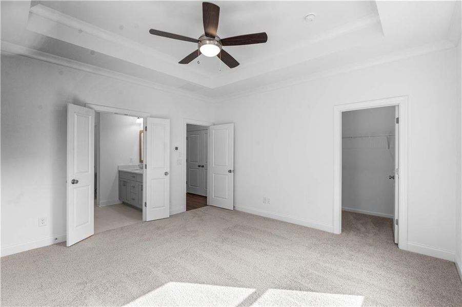 Spacious, unfurnished interior of a new home in Evanshire Townhomes, Duluth (Image 31). Spacious, unfurnished interior of a new home in Evanshire Townhomes, Duluth (Image 31).