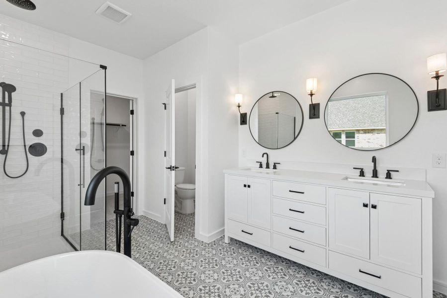 Spa-like primary bath Spa-like primary bath