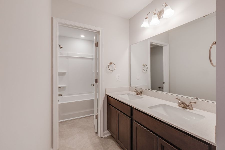 Furnished interior view inside a new home in Ellington, Elgin (Image 14).