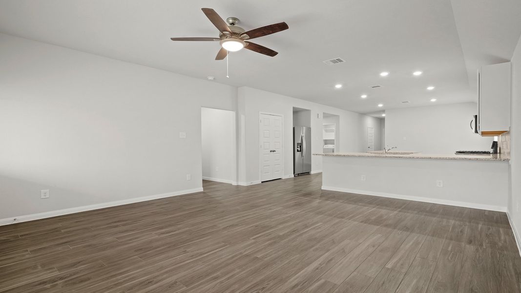 Family Room to Kitchen