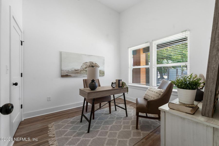 Furnished interior view inside a new home in , Jacksonville (Image 6).