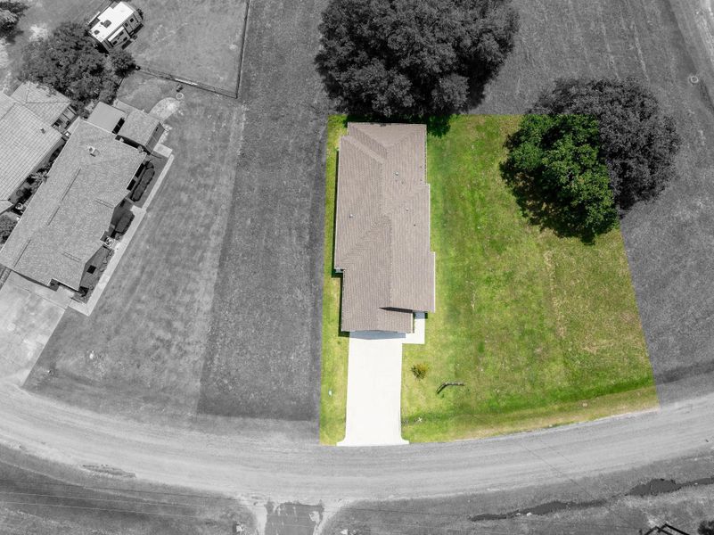 Double lot with room to build another building