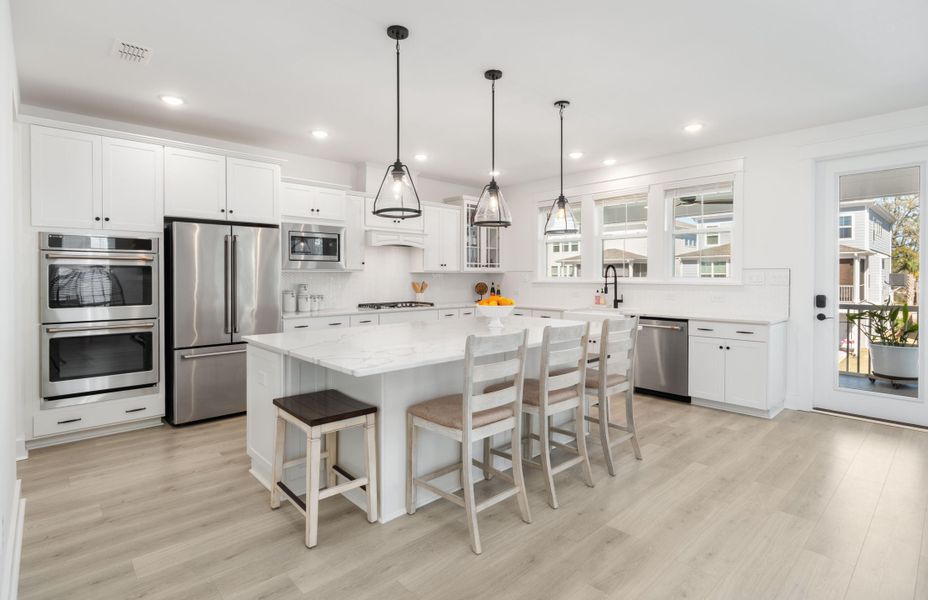 Furnished interior view inside a new home in , Mount Pleasant (Image 18).