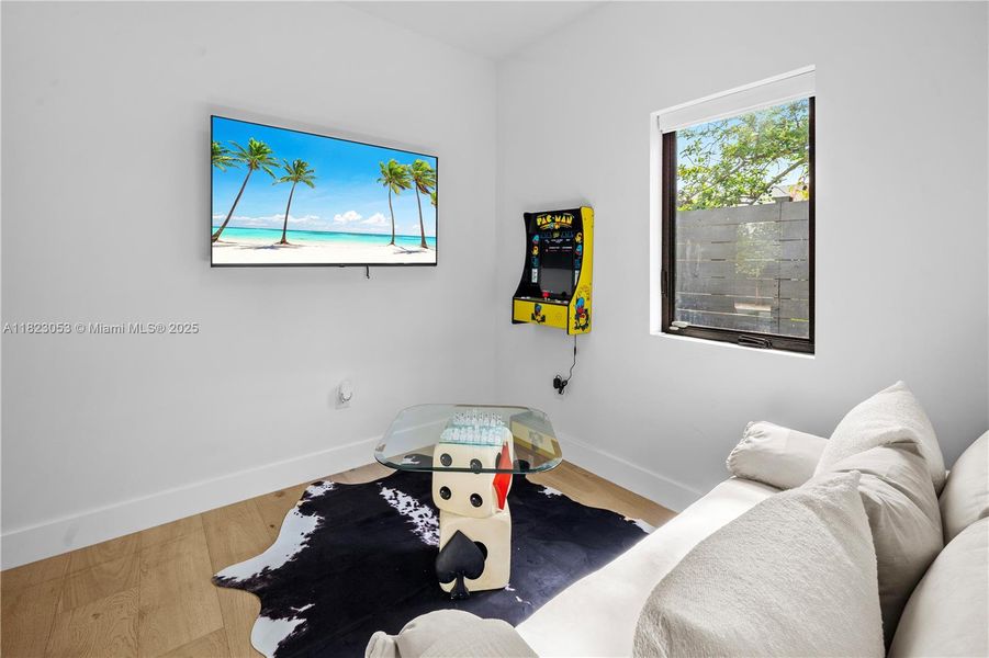 Furnished interior view inside a new home in , Miami (Image 9).