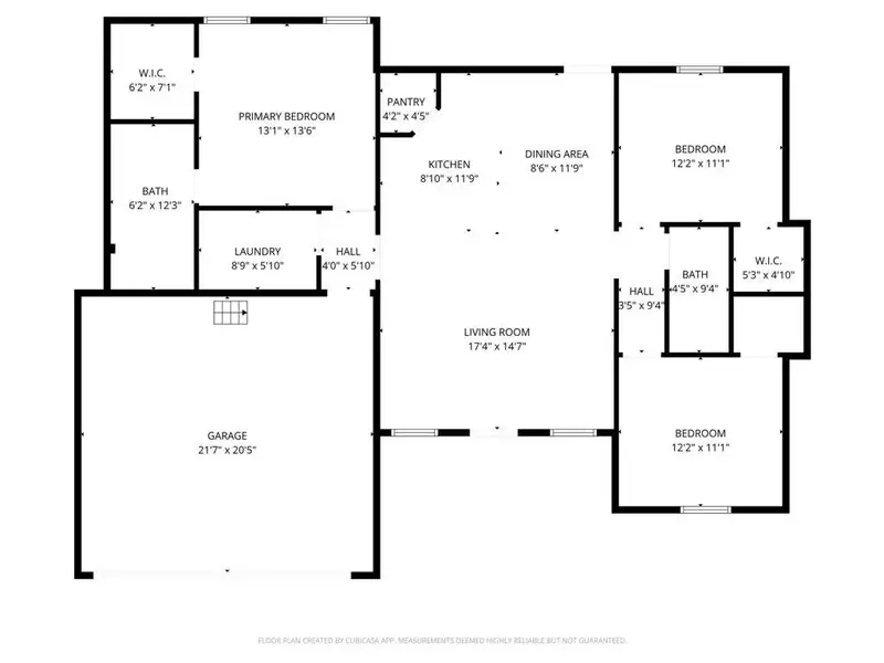 2D floor plan layout of this home in , Waco, TX (Image 3).