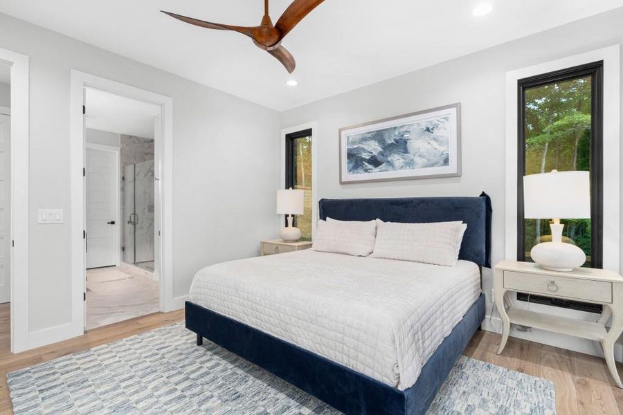 Furnished interior view inside a new home in , Blue Ridge (Image 37).