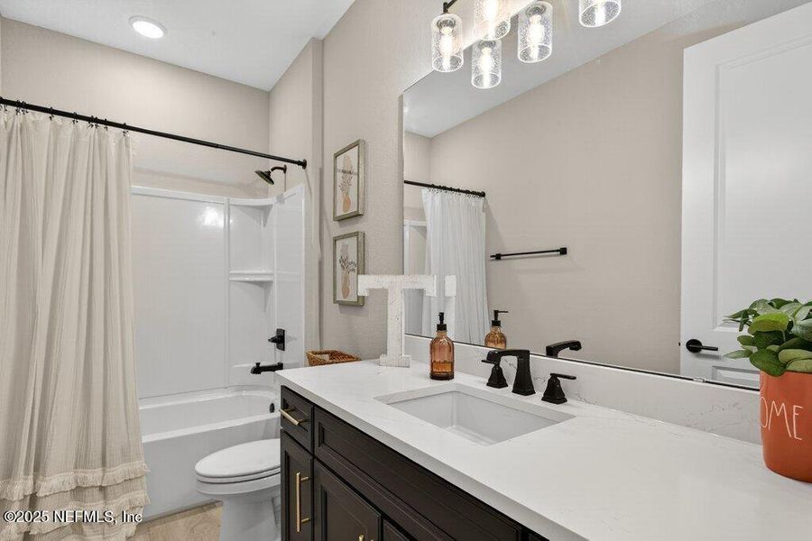 Furnished interior view inside a new home in , Jacksonville (Image 11). Furnished interior view inside a new home in , Jacksonville (Image 11).