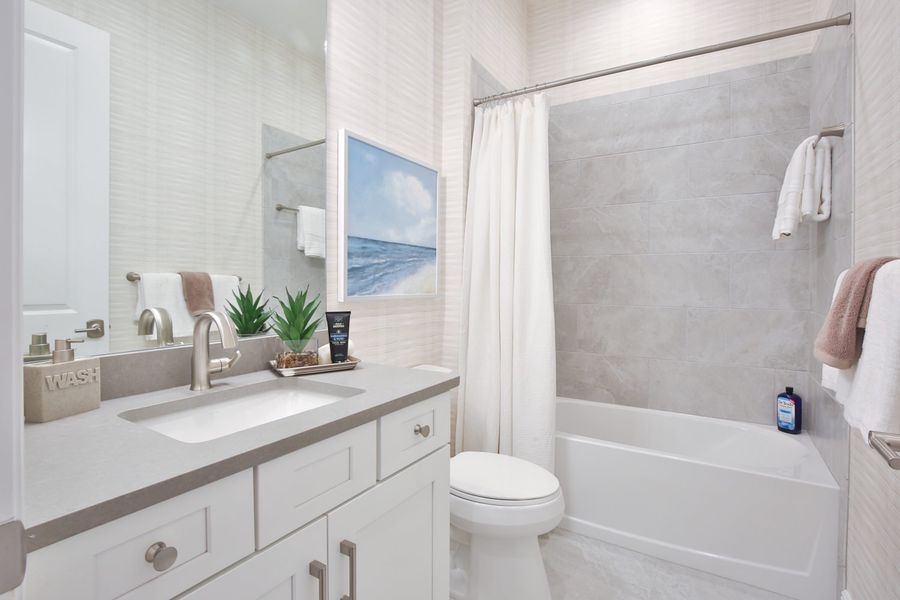 Furnished interior view inside a new home in Windward, Lakewood Ranch (Image 32).