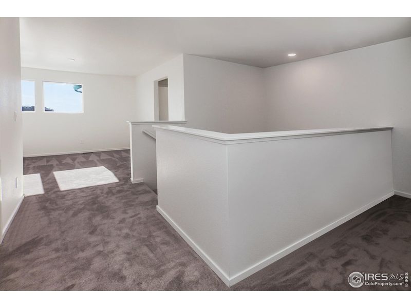 Spacious, unfurnished interior of a new home in Trailside Story Collection - Single Family Homes, Timnath (Image 39). Spacious, unfurnished interior of a new home in Trailside Story Collection - Single Family Homes, Timnath (Image 39).
