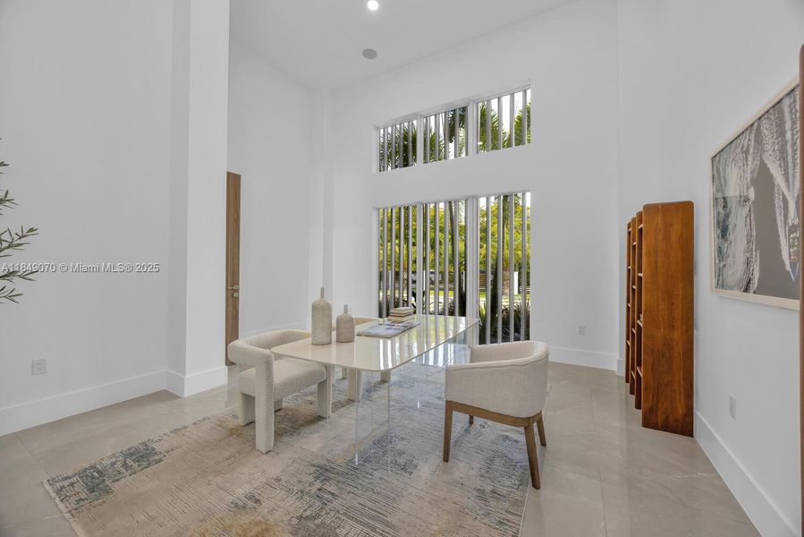 Furnished interior view inside a new home in , Miami (Image 7).