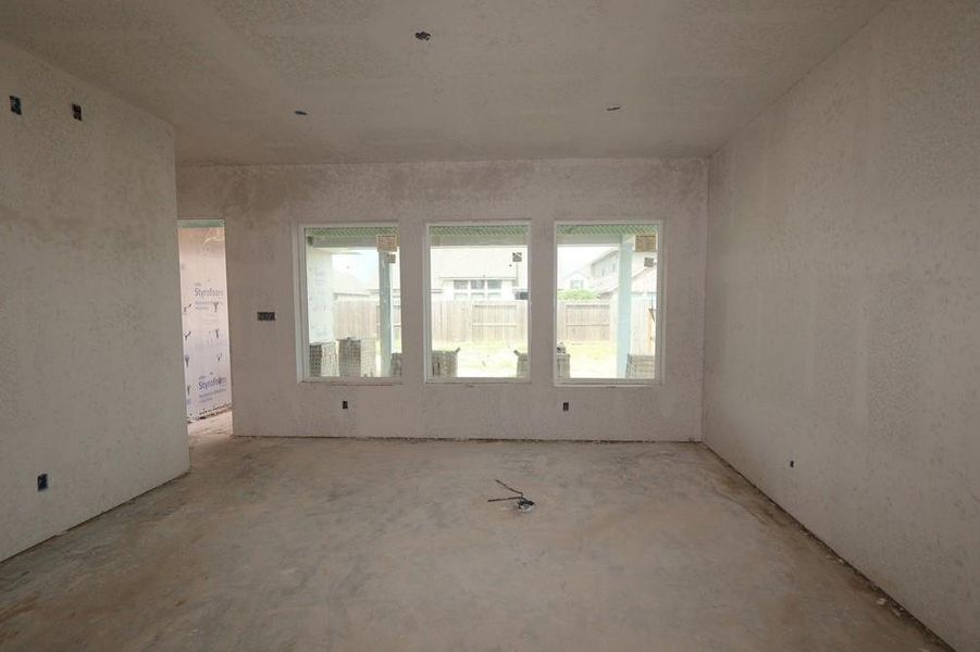 In-progress construction of a new home in Riceland - Enclave Collection, Mont Belvieu, TX (Image 8). In-progress construction of a new home in Riceland - Enclave Collection, Mont Belvieu, TX (Image 8).