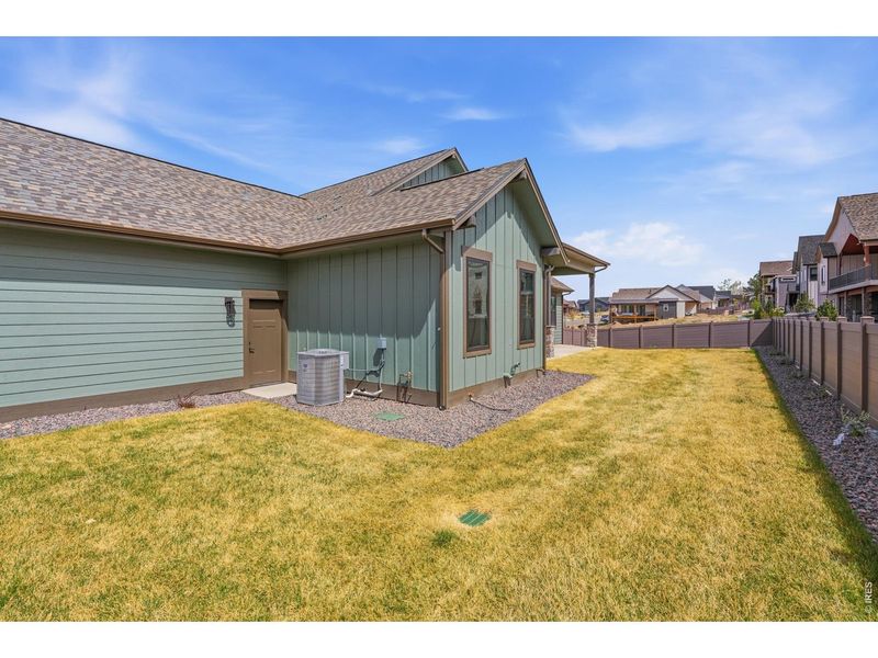 Exterior details and patio area of a home in , Berthoud (Image 28).